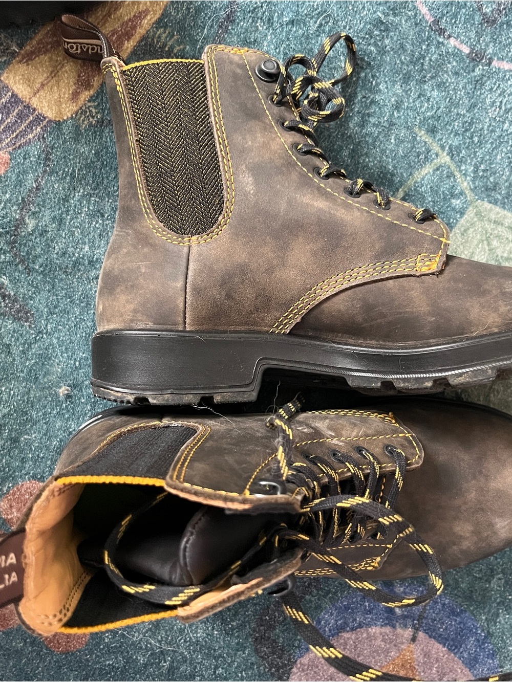 Blundstone lace up boots